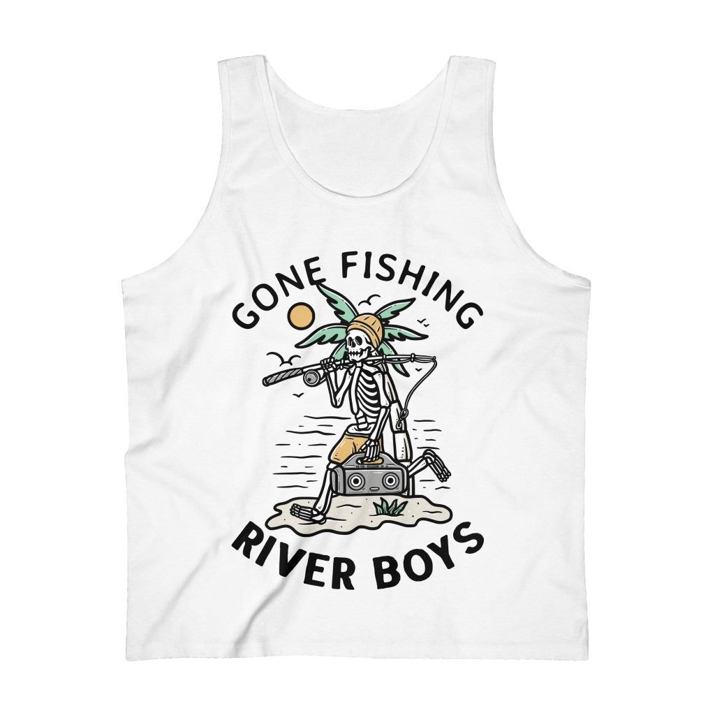 Gone Fishing – Fishing Tank Top