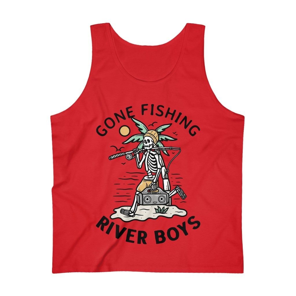 Gone Fishing – Fishing Tank Top